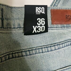 RSQ Men's Skinny Jeans - Light Blue
